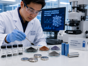 Battery materials powder development