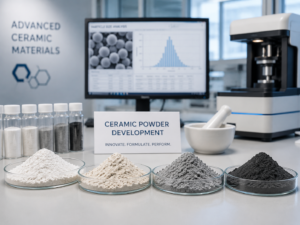 Ceramics powder development