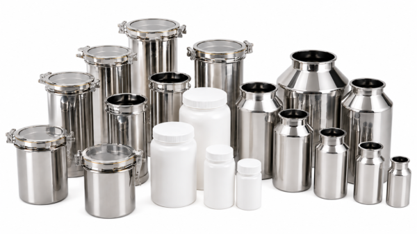 Alphie removable stainless steel mixing containers