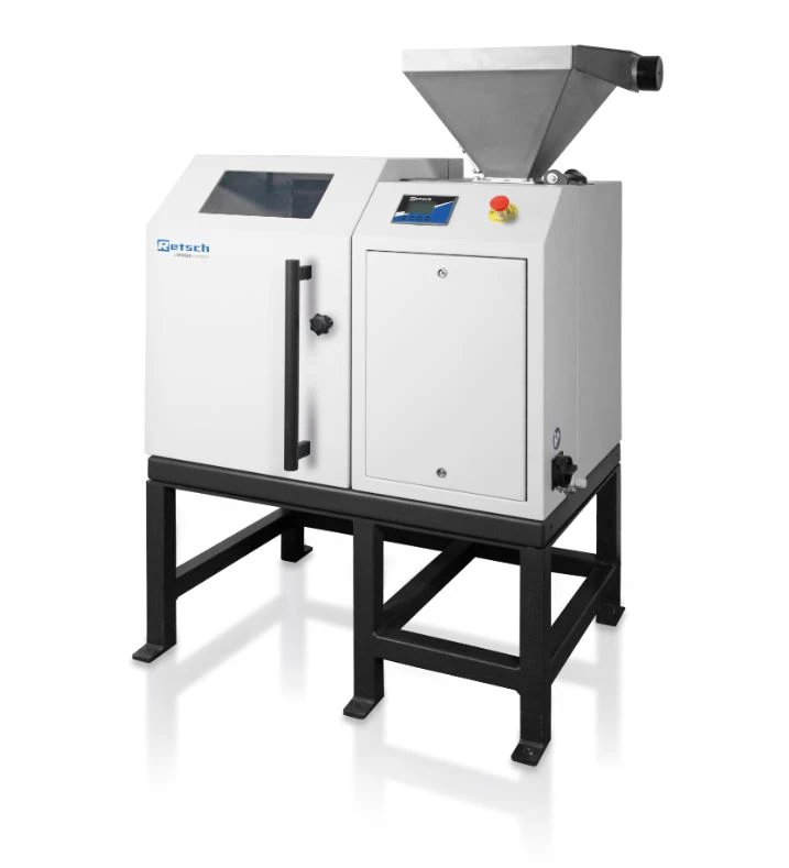 PT 300 rotating sample divider on a base frame