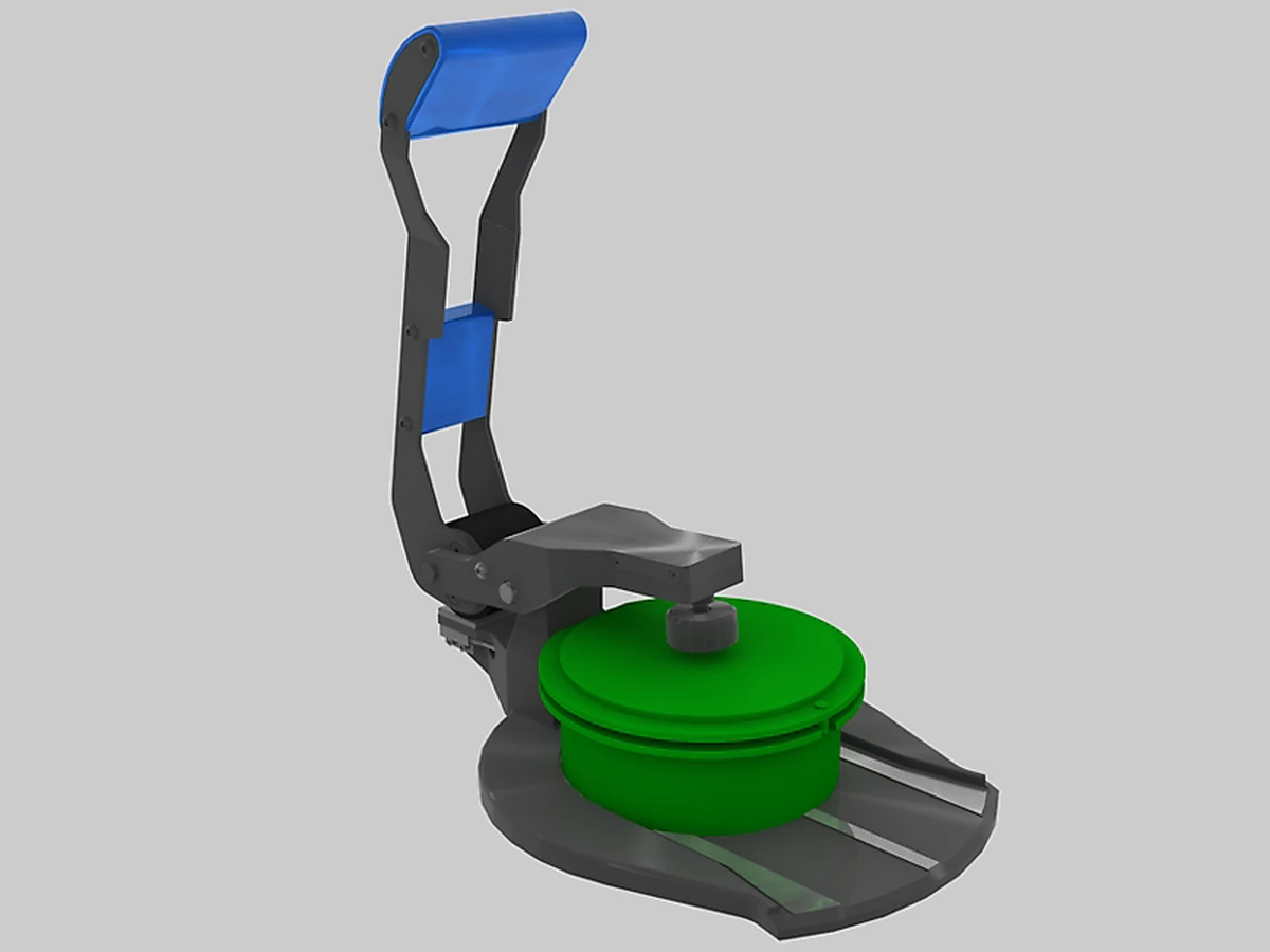 Clamping device for RS 200 grinding sets