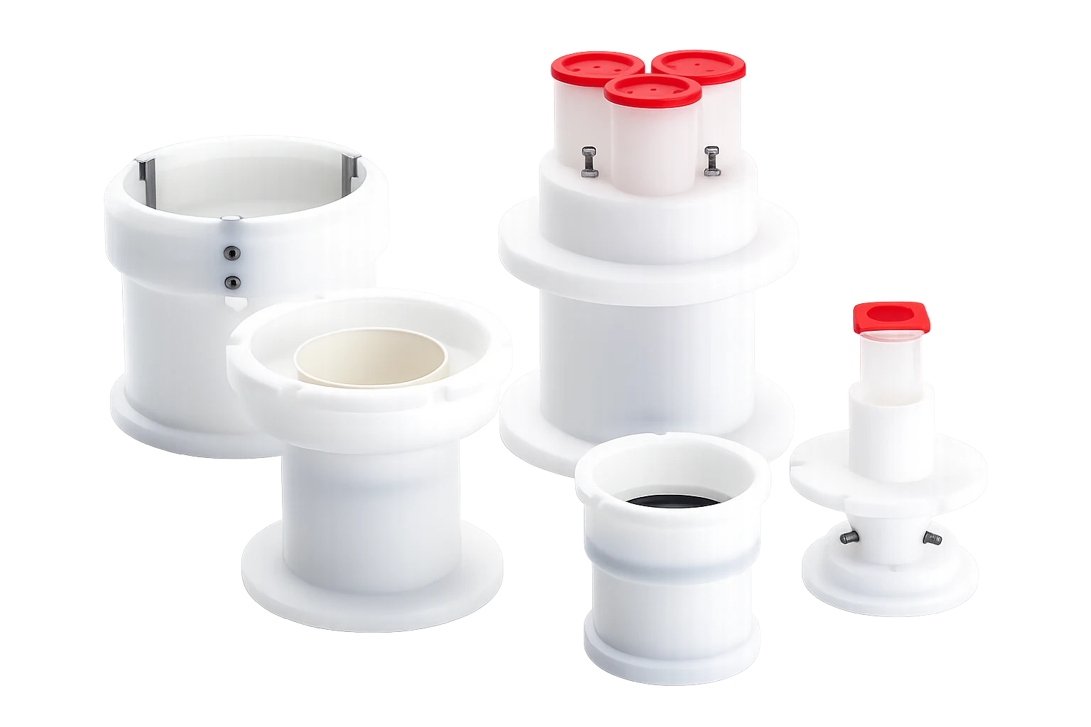 Cup adapters for SK planetary centrifugal mixers