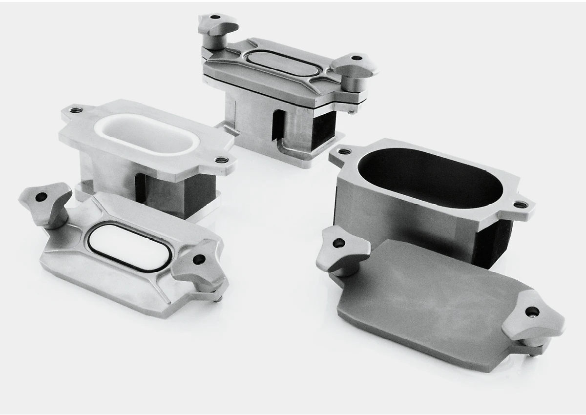 Opened grinding jars for the Emax high energy ball mill