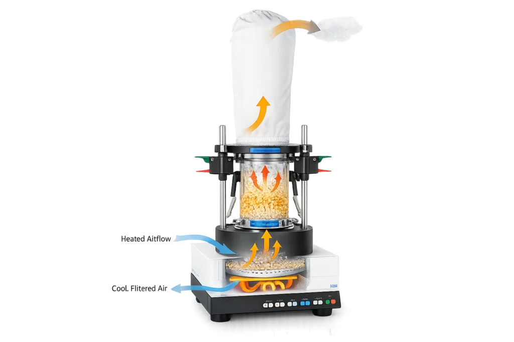 TG 200 Fluid Bed Dryer illustration 1