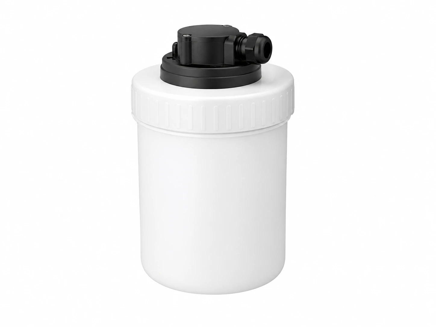 Mixing container with temperature sensor for SK planetary centrifugal mixers