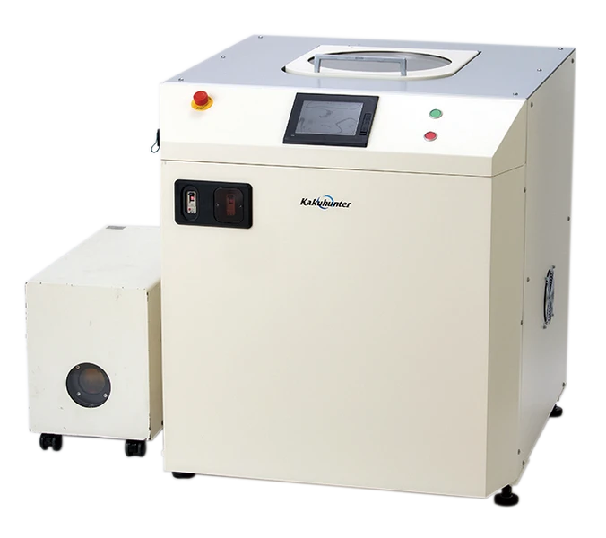 Representative SK vacuum-system photograph. Confirm the SK-4000TV configuration and installed footprint.