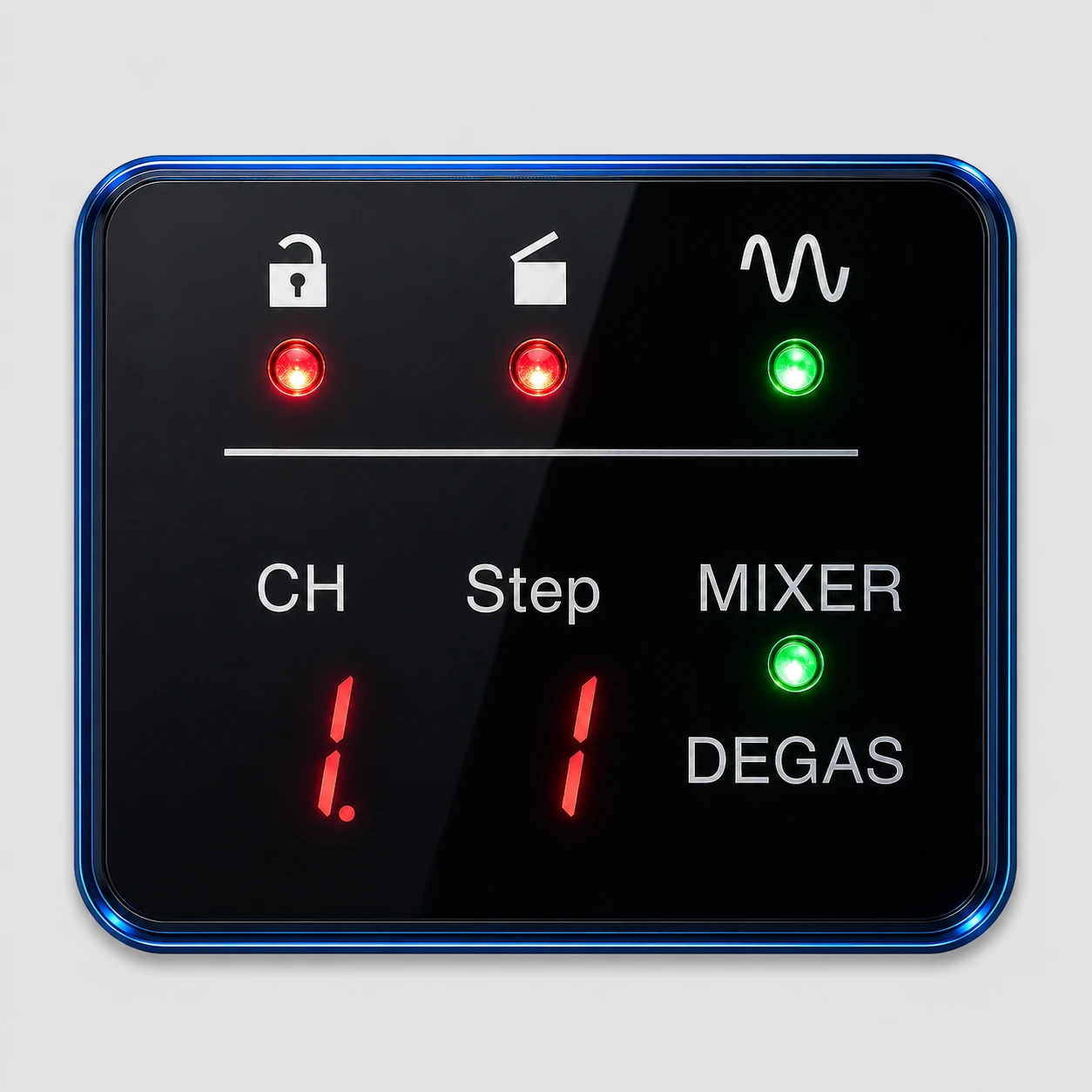 SK-300 SII front control panel