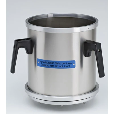 Stainless steel drying container for the TG 200
