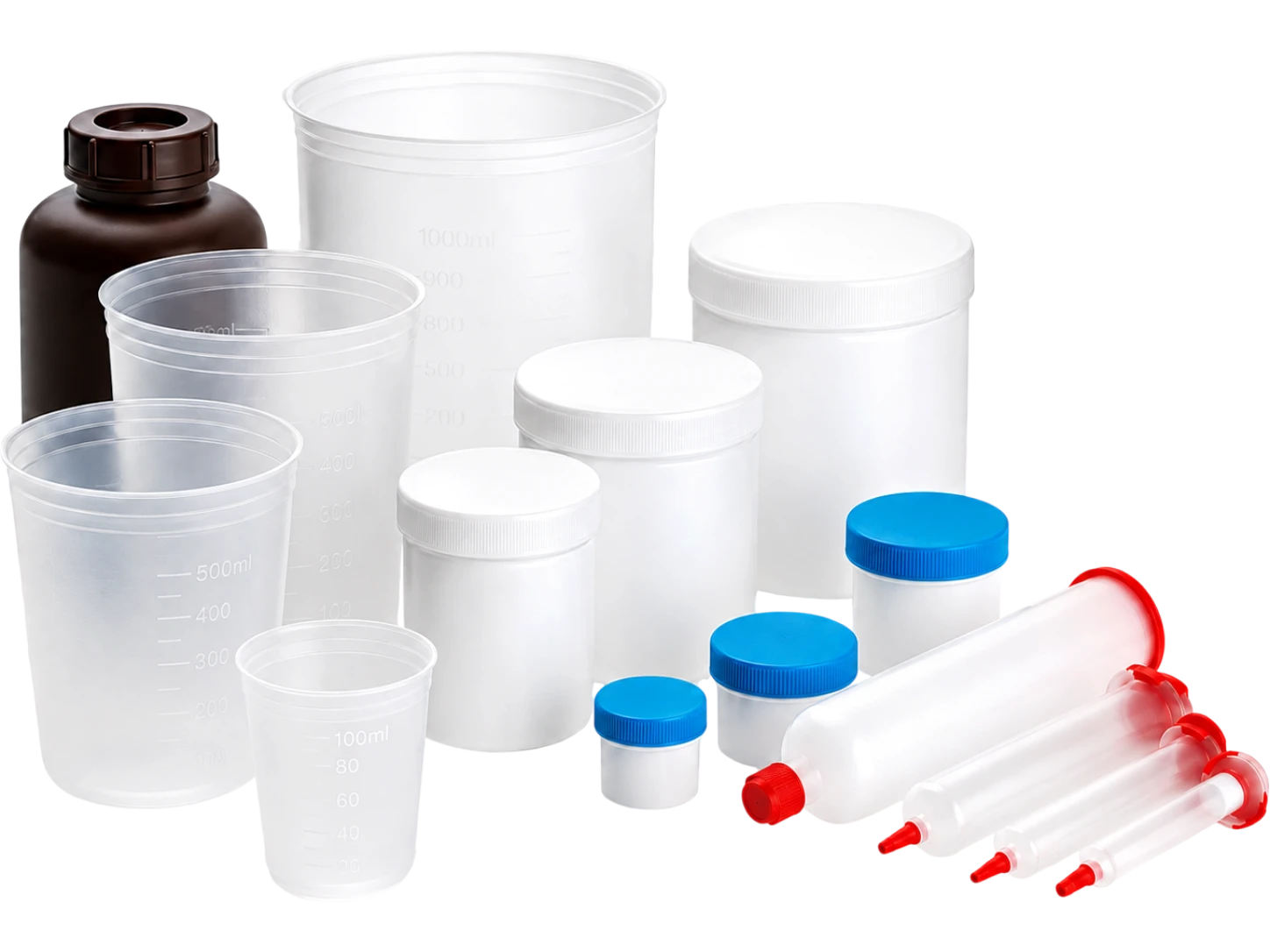 Mixing cups and containers for SK planetary centrifugal mixers