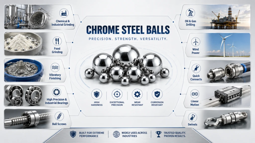 Chrome Steel Balls illustration 1