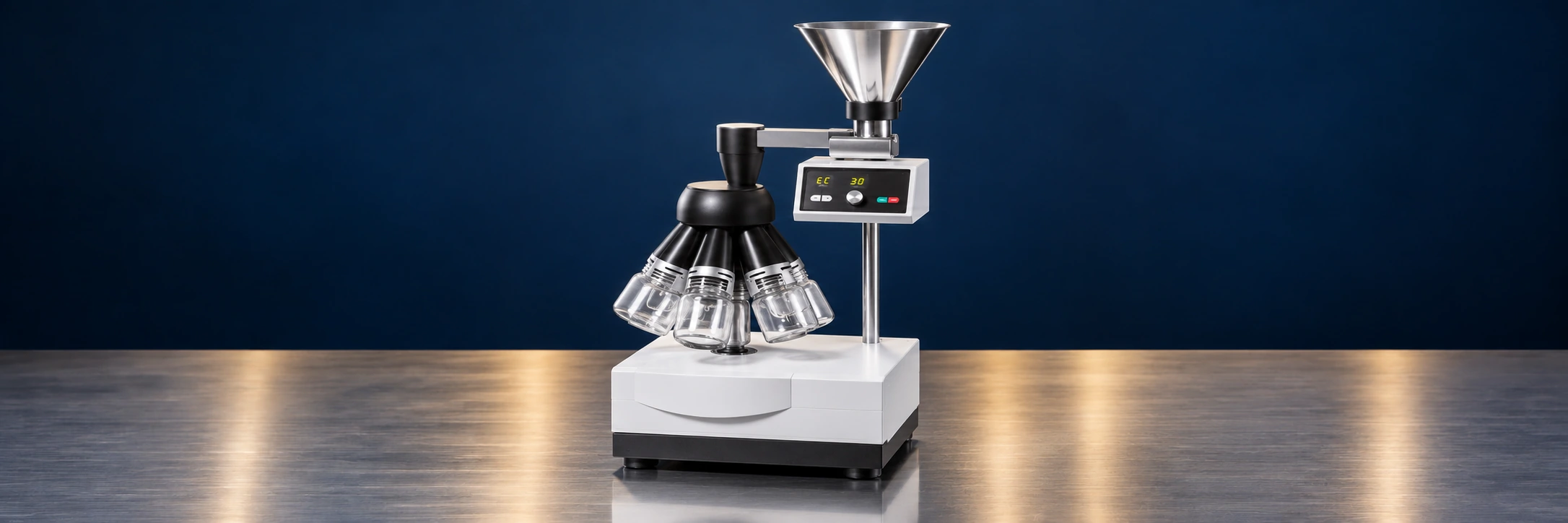Illustration of sample preparation & analysis