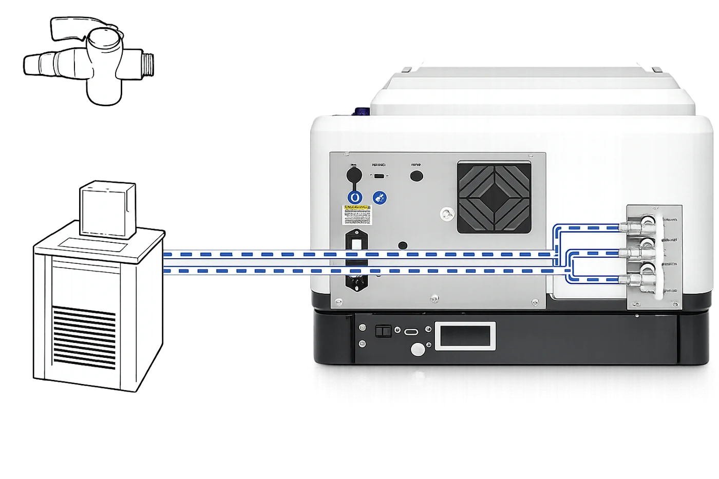 cryoPad & nitrogen supply