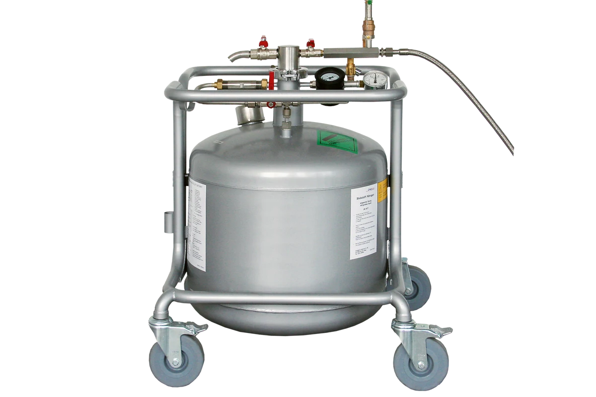 CryoMill liquid-nitrogen Autofill supply container