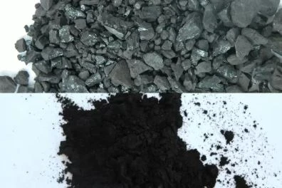 Medium-hard, brittle coal