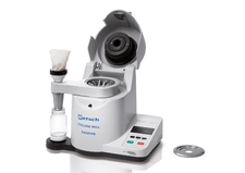 TWISTER with chamber open and sieve accessory