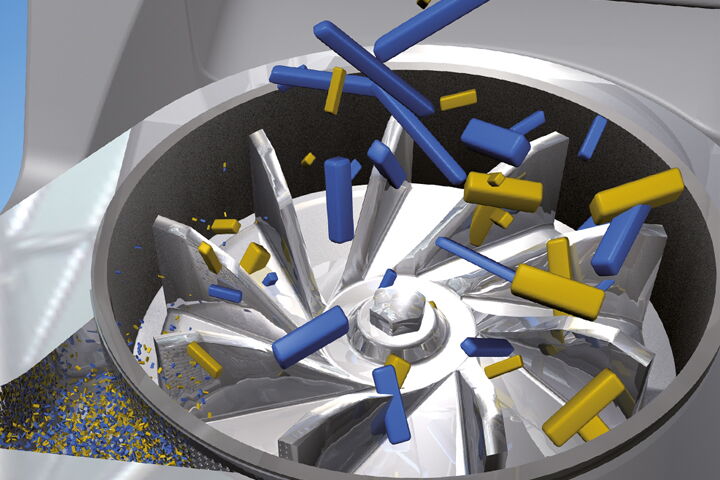 TWISTER cyclone milling principle